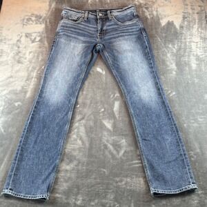 BKE Men's Jeans Jake Straight 33X36 Medium Wash